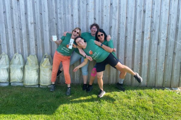 Veronika Eberl, Michaela Winterstetter, Waltraud Rußwurm und Alex Schachtner schlugen sich tapfer.